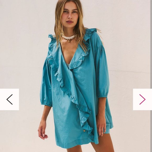Free People Tops - NWT Take It In Tunic 100% Cotton